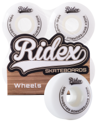 Комплект колес для скейтборда SB, 52*32, белый, фото 2