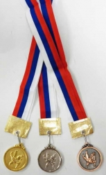 Медаль Борьба d-53мм серебро