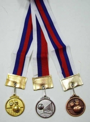 Медаль Волейбол d-40 мм золото