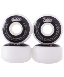 Комплект колес для скейтборда SB, 52*32, белый/черный, 4 шт., фото 1