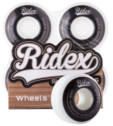Комплект колес для скейтборда SB, 55*32, белый/черный, 4 шт., фото 2