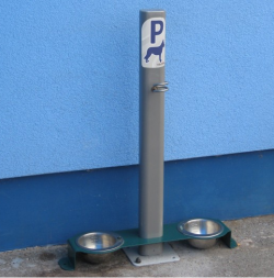 Парковка для собак с мисками для воды, фото 1