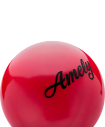 Мяч для художественной гимнастики AGB-101, 15 см, красный, фото 2