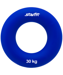 Эспандер кистевой ES-404 &quot;Кольцо&quot;, диаметр 8,8 см, 30 кг, тёмно-синий, фото 1