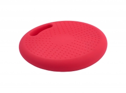Массажно-балансировочная подушка с ручкой красная, фото 2