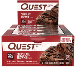 Батончик Quest Nutrition Quest Protein Bar Chocolate Brownie (Шоколадный брауни), 12 шт, фото 1