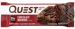 Батончик Quest Nutrition Quest Protein Bar Chocolate Brownie (Шоколадный брауни), 12 шт, фото 2