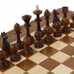 Шахматы + Нарды резные 40, Haleyan, фото 2