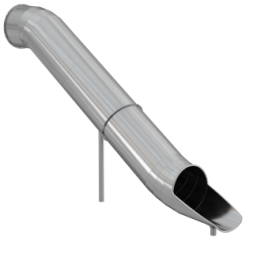 Горка туннельная из нержавеющей стали с высотой спуска 2500 мм, цвет нержавеющая сталь – STP19-2500-765, фото 1 Горка туннельная из нержавеющей стали с высотой спуска 2500 мм, цвет нержавеющая сталь – STP19-2500-765, фото 1